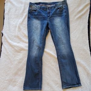 Maurice's medium wash bootcut jeans